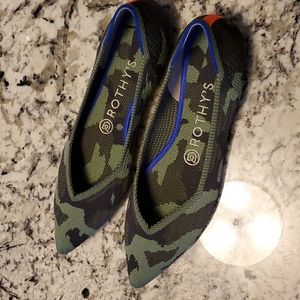 Rothy's The Point Green Camo